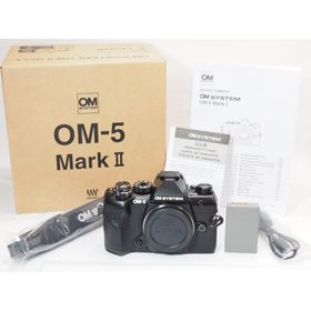 【 1076ショットのみ 】OM SYSTEM OM-5 MarkII ブラック ボディー ミラーレス カメラ OLYMPUS [管OL7091]