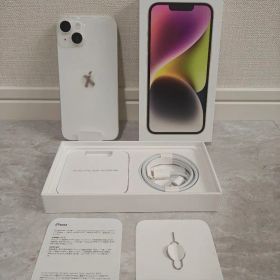 未使用品 iPhone 14 スターライト 128GB MPUQ3J/A