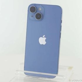 〔中古品〕 iPhone14 256GB ブルー MPWN3J／A SIMフリー【344】