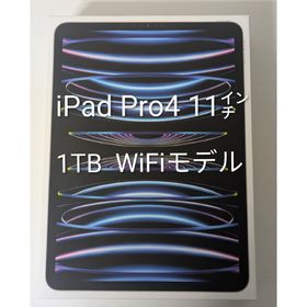 【美品】iPad Pro 11インチ M2 Wi-Fi 1TB 2022年モデル(タブレット)