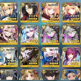 🔥聖晶石約5000個🔥リリス宝具5➕サポーター完備➕黒聖杯×2 | FGOのアカウントデータ、RMTの販売・買取一覧