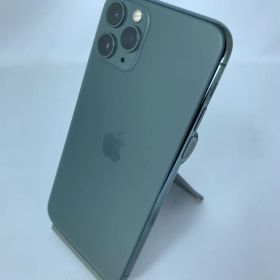 【中古・画面キズ有】iPhone 11 Pro 64GB ミッドナイトグリーン simロック解除済