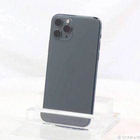 〔中古品〕 iPhone11 Pro 256GB ミッドナイトグリーン MWCC2J／A SIMフリー【247】