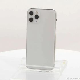 〔中古品〕 iPhone11 Pro 64GB シルバー MWC32J／A SIMフリー【262】