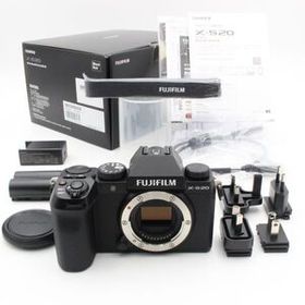 ショット数8 試し撮りのみ 【ほぼ新品】 FUJIFILM 富士フイルム X-S20 ボディ ミラーレス一眼カメラ 元箱付属品付き 92018