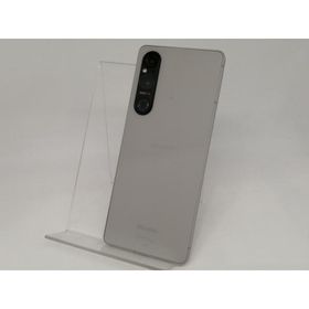 【中古】SONY docomo 【SIMフリー】 Xperia 1 V プラチナシルバー 12GB 256GB SO-51D【ECセンター】保証期間１ヶ月【ランクC】