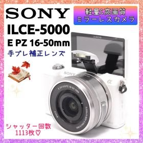 ❤即購入1000円OFF❤ ソニー α5000 美しいミラーレスを手のひらに。