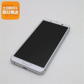 新品同様 SHV45 シルバーホワイト スマホ 本体 白ロム 中古 あすつく 土日祝発送OK