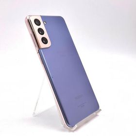 【最速発送】SAMSUNG Galaxy S21 5G 256GB ファントムバイオレット docomo SC-51B 白ロム【難有】