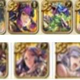 【画像のキャラ】+ジュエル216~250万+金の欠片20000+必中券*8+召喚券4400枚 | ロマサガRS(ロマサガ リユニバース)のアカウントデータ、RMTの販売・買取一覧