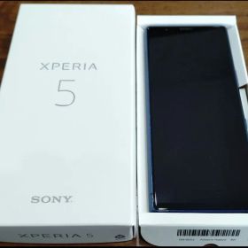 Sony Xperia 5 J9260 本体 SIMフリー ブルー 128GB