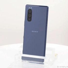 〔中古品〕 Xperia 5 64GB ブルー SBXP5 SoftBank【377】