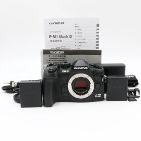 【極上品】OLYMPUS オリンパス OM-D E-M1 MarkIII ショット数6,908枚!