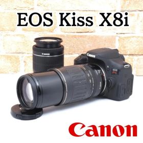 届いた日から使える✨Canon EOS Kiss X8i✨超望遠レンズセット