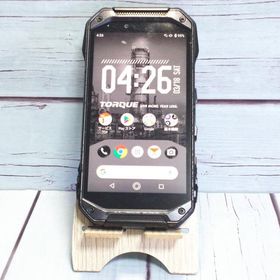 au 京セラ TORQUE G04 ブラック KYV46 本体 白ロム SIMロック解除済み SIMフリー 545976