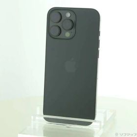 〔中古品〕 iPhone16 Pro Max 256GB ブラックチタニウム MYWG3J／A SIMフリー【344】