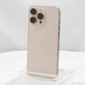 〔中古品〕 iPhone16 Pro Max 256GB デザートチタニウム MYWJ3J／A SIMフリー【262】