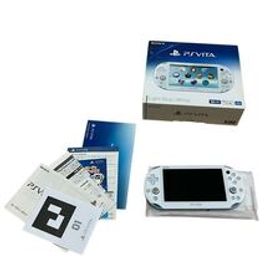 【動作確認済】 ソニー SONY PSVITA 本体 ライトブルー ホワイト PlayStation Vita PCH-2000