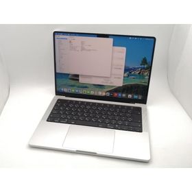 【中古】Apple MacBook Pro 14インチ M4(CPU:10C/GPU:10C) 16GB/512GB シルバー MW2W3J/A(14インチ,M4,2024)【千葉】保証期間１ヶ月【ランクA】