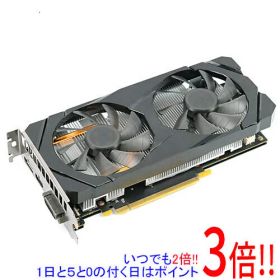 【いつでも2倍！1日と5.0のつく日、18日は3倍！】【中古】玄人志向グラボ GF-GTX1660Ti-E6GB/DF PCIExp 6GB