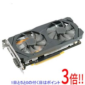 【1日と5.0のつく日、18日はポイント3倍！】【中古】玄人志向グラボ GF-GTX1660Ti-E6GB/DF PCIExp 6GB
