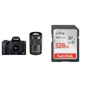 Canon ミラーレス一眼カメラ EOS Kiss M2 ダブルズームキット