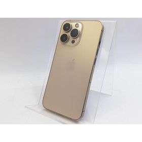 【中古】Apple docomo 【SIMフリー】 iPhone 13 Pro 256GB ゴールド MLUQ3J/A【大宮東口】保証期間１ヶ月【ランクC】