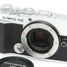 【中古】【美品】オリンパス OLYMPUS PEN E-P7 ボディ [シルバー] CA01-P431-3V2A オリンパス OLYMPUS PEN ミラーレス マイクロフォーサーズマウント 手ブレ補正 4K対応