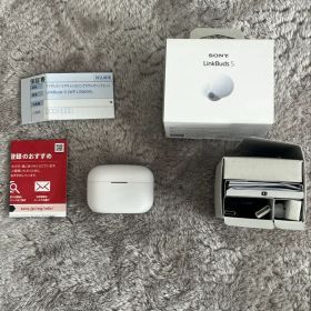 【ジャンク品】SONY LinkBuds S ワイヤレスイヤホン white
