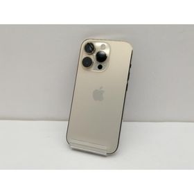 【中古】Apple 国内版 【SIMフリー】 iPhone 14 Pro 128GB ゴールド MQ073J/A【池袋東口】保証期間１ヶ月【ランクB】