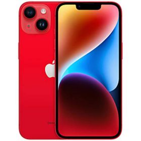 〔中古〕Apple(アップル) iPhone14 128GB プロダクトレッド MPV93J／A SIMフリー〔258-ud〕