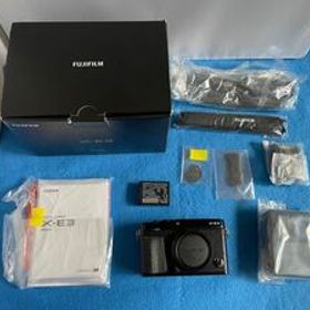 中古 FUJIFILM X-E3 ブラックボディ 富士フィルム ミラーレス一眼カメラ