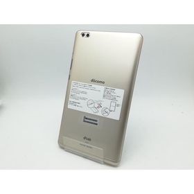 【中古】Huawei docomo 【SIMロック解除済み】 dtab Compact d-02K 3GB 32GB Gold【柏】保証期間１ヶ月【ランクA】