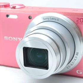 【中古】【1ヶ月保証】ソニー Sony Cyber-shot WX350 ピンク コンパクトデジタルカメラ SDカード付き DSC-WX350-P