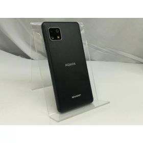【中古】SHARP 国内版 【SIMフリー】 AQUOS sense4 ブラック 4GB 64GB SH-M15【札幌】保証期間1ヶ月【ランクB】