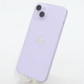 【中古】SIMフリー Apple iPhone14 Plus 512GB Purple A2885 MQ4U3J/A【N】 外観ランクB