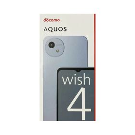 【新品】SHARP シャープ AQUOS wish4 docomo版 SH-52E RAM 4GB ROM 64GB ブルー SIMロック解除済み
