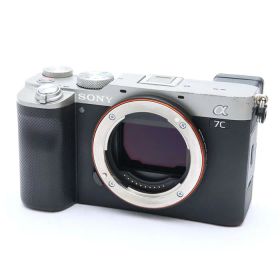 【中古】 《並品》 SONY α7C ボディ ILCE-7C シルバー 【ホットシューバネSDスロットファインダーカバー部品交換/各部点検済】 [ デジタルカメラ ]