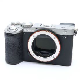 【中古】 《並品》 SONY α7C II ボディ ILCE-7CM2 S シルバー【液晶パネル電池蓋SDスロットホットシューバネファインダーカバー部品交換/各部点検済】 [ デジタルカメラ ]