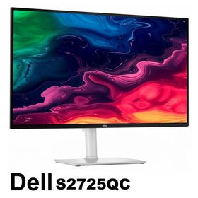 Dell S2725QC 27インチ 4K モニター 無輝点3年保証 IPS非光沢 USB Type-Cx1,HDMIx2 sRGB 99% 4ms,120Hz FreeSync Premium HDR10 内蔵スピーカ 縦横回転,高さ調整