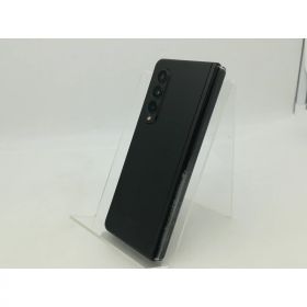 【中古】SAMSUNG au 【SIMフリー】 Galaxy Z Fold3 5G ファントムブラック 12GB 256GB SCG11【大須】保証期間1ヶ月【ランクC】