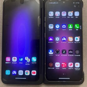 LG V60 ThinQ 5G デュアルスクリーンケース付き