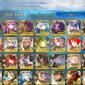 引退アカウント_ssr143種269体_レベル120モルガン5_黒聖杯16個_カレイドスコープ17個 | FGOのアカウントデータ、RMTの販売・買取一覧