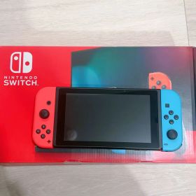 ⚠️今週削除 箱有りスタンドなし Nintendo Switch 本体 赤/青