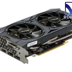 Manli Technology GeForce RTX 2070 8GB HDMI/DisplayPort *3/Dual-Link DVI-D PCI Express 3.0 x16 with Twin Cooler【中古グラフィックボード】