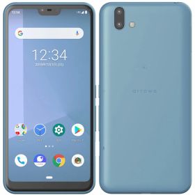 【中古】Aランク【目立った傷や汚れなし】 SIMフリー 801FJ arrows U ブルー 利用制限〇(白ロム) 送料無料