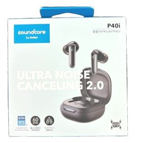 サウンドコア(soundcore)の美品 Anker Soundcore P40i ブラック(ヘッドフォン/イヤフォン)