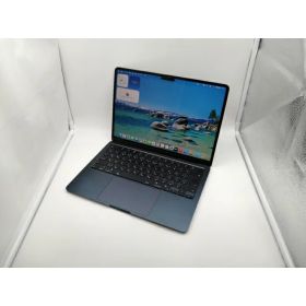【中古】Apple MacBook Air 13インチ M3(CPU:8C/GPU:8C) 8GB/256GB ミッドナイト MRXV3J/A (13インチ, M3, 2024)【博多】保証期間1ヶ月【ランクC】