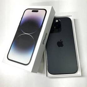 【中古】SIMフリー iPhone14 Pro 128GB スペースブラック MPXU3J/A ≪docomo版(SIMロック解除済み)≫
