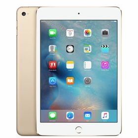 アップル(Apple)のiPad mini4 Wi-Fi 128GB ゴールド A1538 2015年 本体 ipadmini4 Wi-Fiモデル Aランク タブレットアイパッド アップル apple 【送料無料】 ipdm4mtm1808(タブレット)
